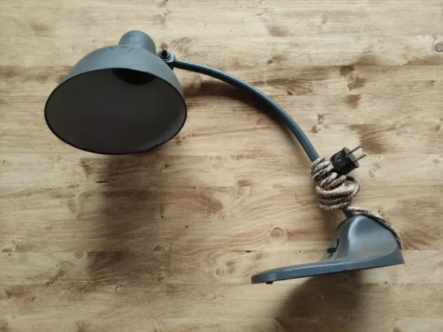 Art Deco Siemens Schreibtischlampe ~30/40er Jahre alt Tischlampe Lampe Vintage