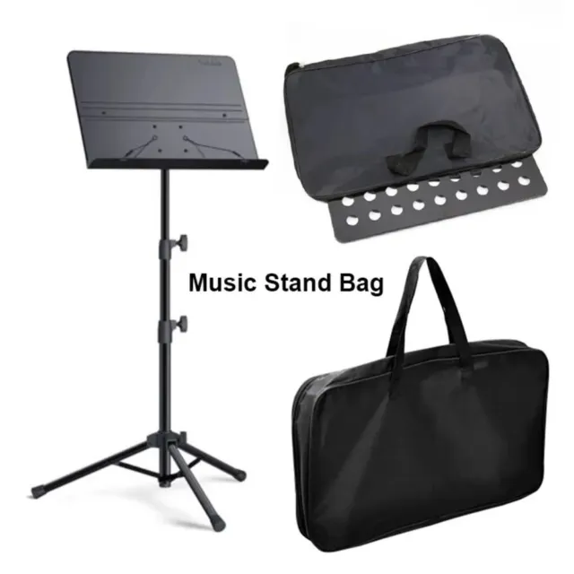 Oxford Cloth Music Stand Pack Waterproof Tripod Stand Holder  Outdoor