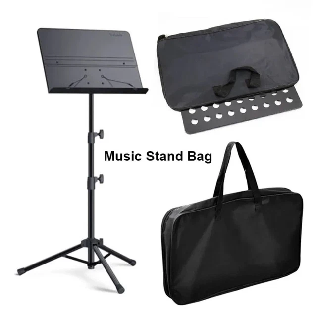 Oxford Cloth Music Stand Pack Waterproof Tripod Stand Holder  Outdoor