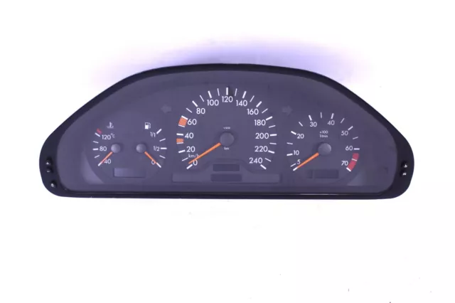 Tachometer Mercedes Benz C-Klasse W202 Benziner 2025409448 Kombiinstrument VDO