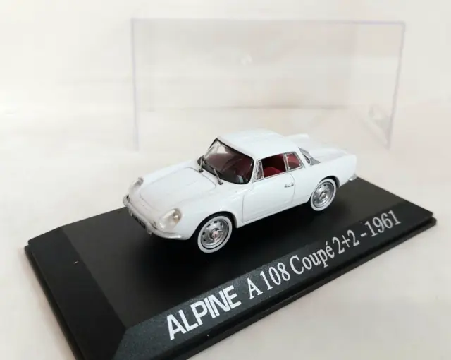 Alpine Renault A108 Coupé 2 + 2 1961 1/43 Norev Neuf Boite d'origine