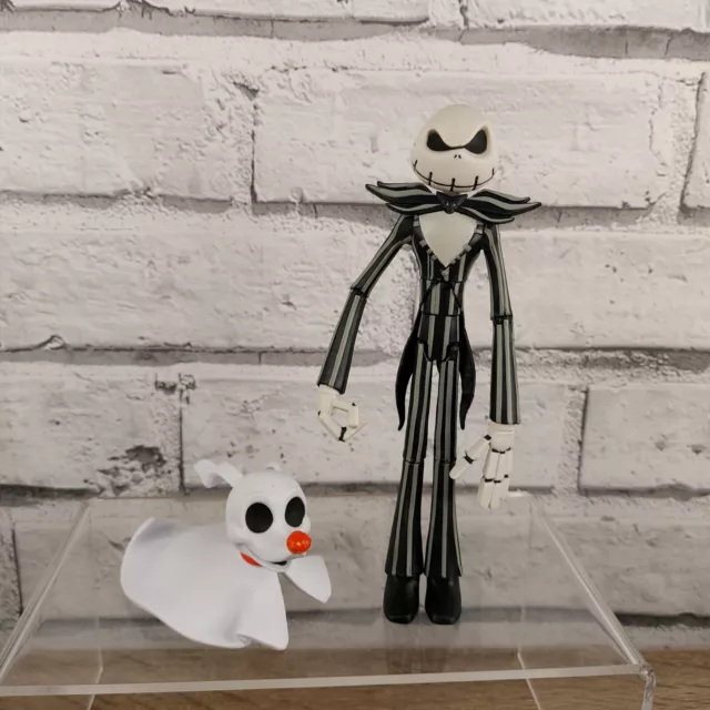 DISNEY STORE TOYBOX Jack Skellington & Zero Figure Nightmare Before