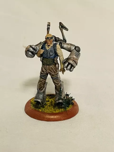 Malifaux Guild Arcanist C. Hoffman Metal Oop Painted