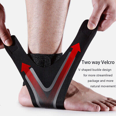 Adjustable Compression Ankle Sleeve Elastic Ankle Brace Guard Foot Anti-Sprain