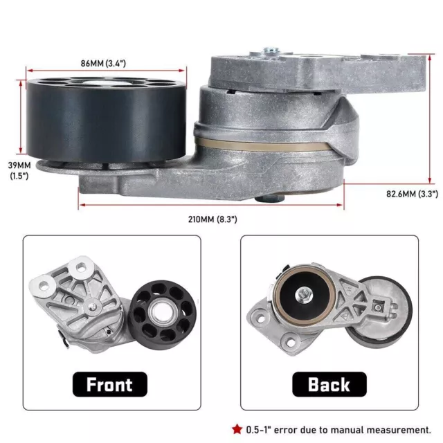 21454379 23669027 Fits For Volvo D13 Engine A/C Belt Tensioner US STOCK New 2