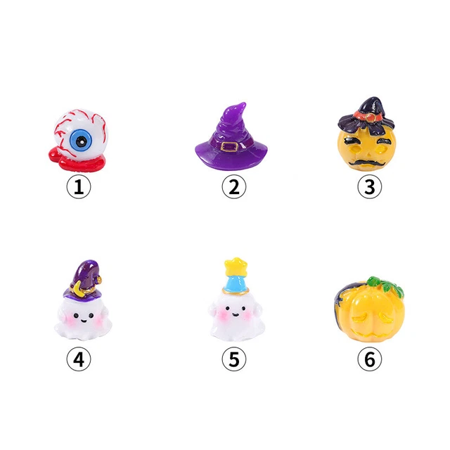 Halloween Decorations Figurine Miniature Ghost Micro Landscape Ornaments Decor