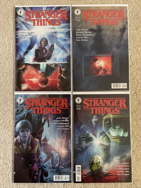 Stranger Things #1-4 Main Cover A Complete 1st Series Set 2018 Dark Horse Comics