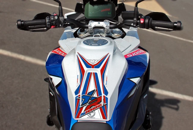Motorfiets Tank Stickers Motorfiets Zijbrandstoftank Sticker Voor BMW S1000XR S 1000 S1000 XR 2020 2021 2022 2023 Tank Pad Protector Sticker tank bescherming(Reeks 3