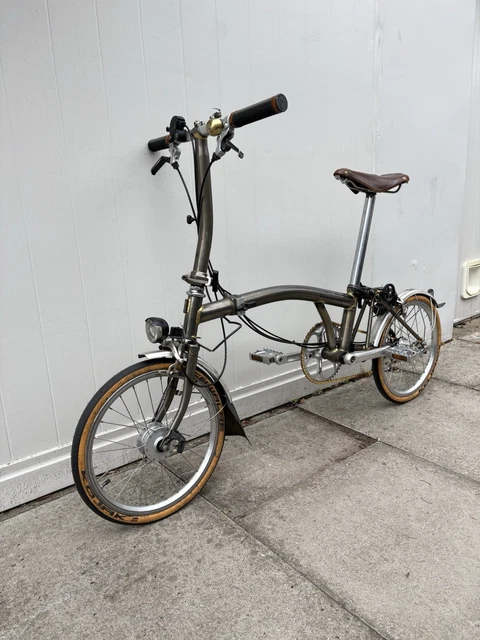 BROMPTON M3L RAW 16 Inch Folding Bike 3 Speed 2009 £1,479.43