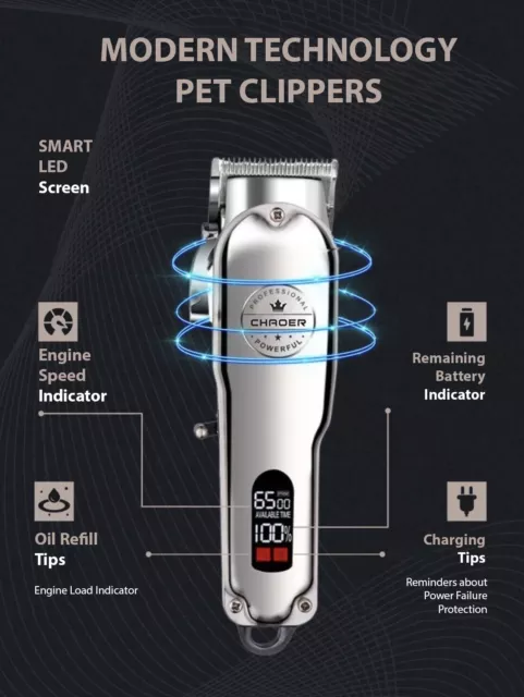 Professional Pet Grooming Clippers 3