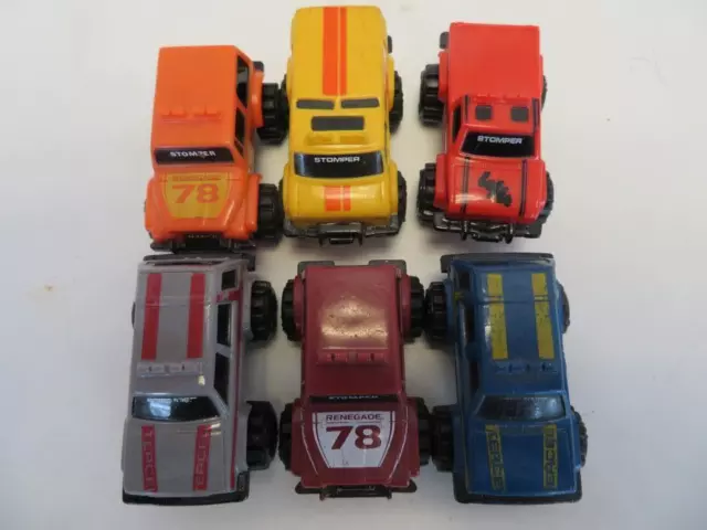 Schaper Stomper 4x4 Truck McDonald's Happy Meal Lot of 6