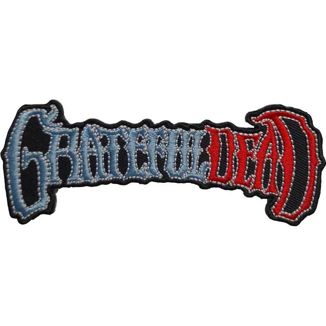 Grateful Dead Patch 'SYF Circle' – Offiziell Lizenziert, Schwarz, Gewebt, 105 Mm, Zum Aufnähen