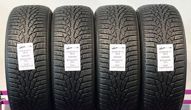 PNEU USAGÉ NOKIAN WRD 4 215/55 R17 98H Invernali