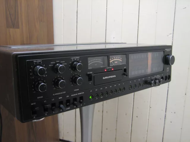 Grundig R45 Super HiFi Receiver Sammler schwarz vgl. Zustand