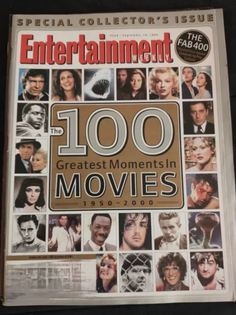 Entertainment Weekly 100 Greatest Moments In Movies 1950-2000. Collector’s Issue