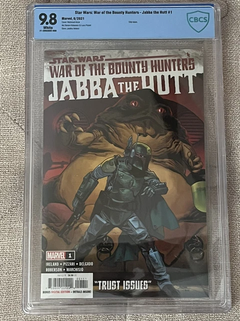Comic Book Star Wars Jabba the Hutt #1 CBCS 9.8 Graded Boba Fett