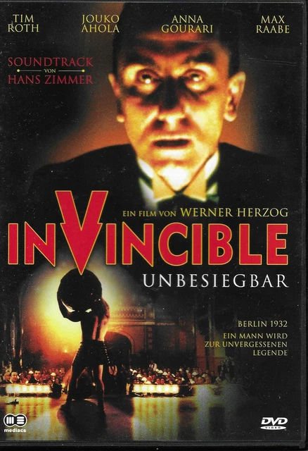 INVINCIBLE WERNER Herzog, Tim Roth, Udo Kier, Jouko Ahola, Max Raabe