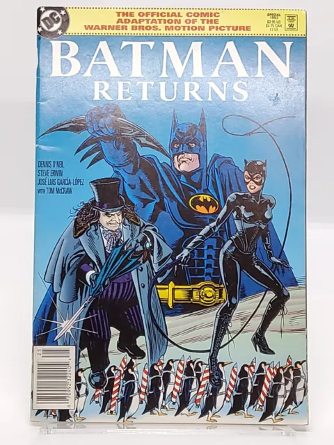 Batman Returns Special #1 Newsstand VF Penguin Catwoman DC 1992