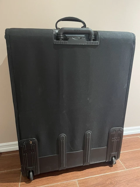 Tumi Alpha Luggage 2 Wheel Suitcase Ballistic Nylon Black 2246D3 3
