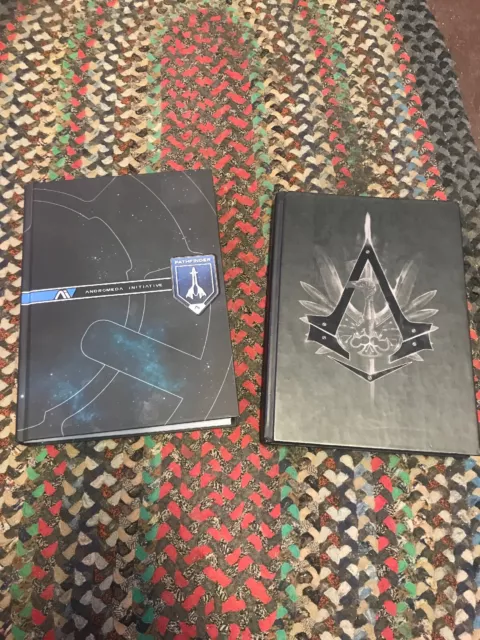 Assassins Creed Syndicate Collectors Edition Guide Book & Mass Effect Andromeda