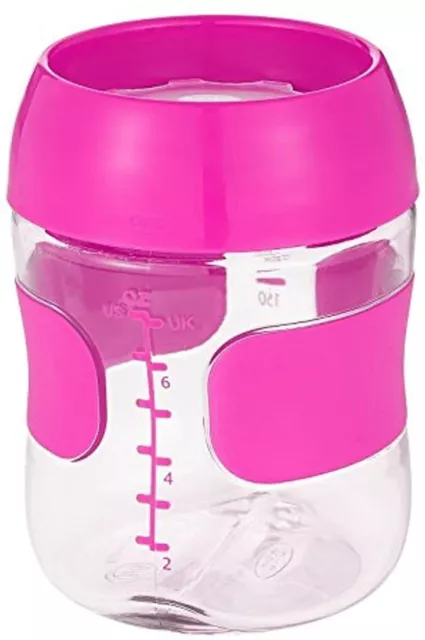 Oxo Tot 200ml Trainingstasse rutschfest Baby Himbeere spülmaschinenfest 6123600