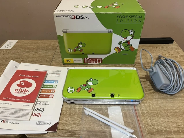 YOSHI SPECIAL EDITION Nintendo 3DS XL Console Box Tested
