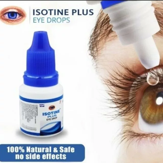 Innoxa Gouttes Bleues French Blue Eye Whitening Drops Lotion EXP:2025