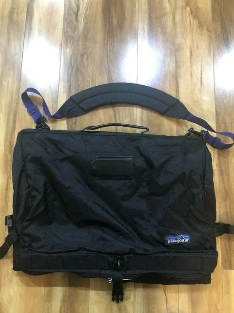 VINTAGE PATAGONIA MLC Burrito 42" Hanging Garment Bag Tri-Fold Black Made  In USA $174.99 - PicClick