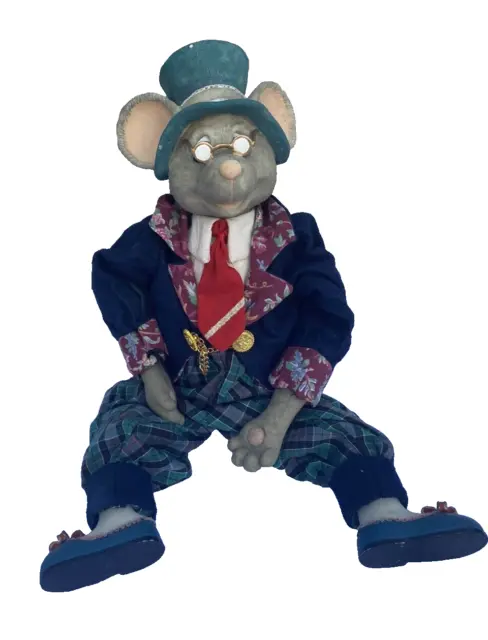 1998 House of Lloyd Christmas Around The World City Mouse Marcus