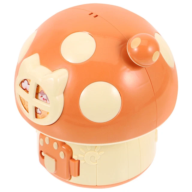 Mushroom Piggy Bank Money Saving Pot Cartoon Money Bank Desktop Coin Storage Jar
