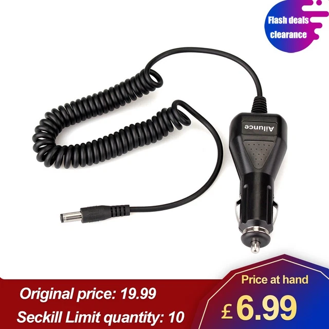 Ailunce HD1 Car Charger Cable for HD1 Retevis RT29 RT87 RT5 Radio Walkie Talkie
