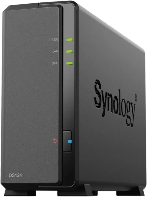 Synology Système NAS DiskStation DS124 serveur de stockage en réseau