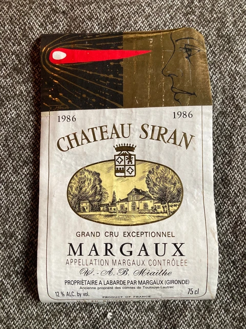 2020 Château Siran Margaux red
