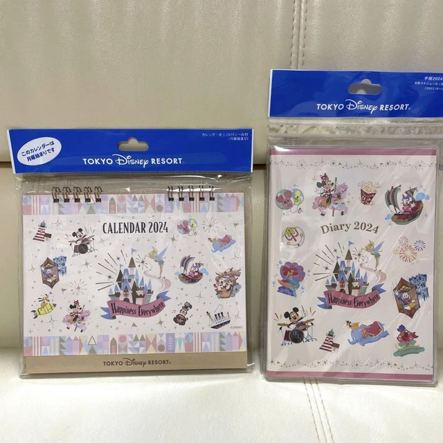 DISNEY RESORT 2024 Desk Calendar Schedule Book 84.16 PicClick