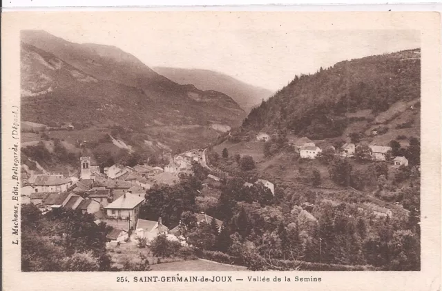 CPA - Saint-Germain-de-Joux - Semine Valley