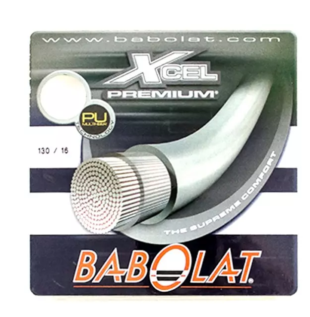 NEW Babolat Xcel Tennis String 16 Multifilament 130 Comfort Touch Feel Power
