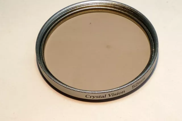 Filtro Crystal Vision 52mm FL fluorescente a luz diurna equilibrio cromo plata