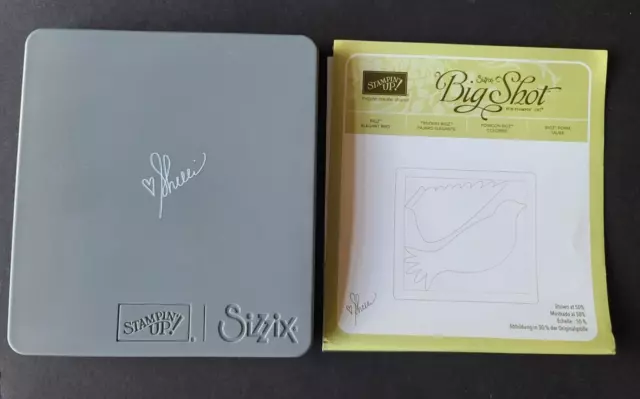 Stampin Up Shelli Sizzix BigZ Die  Elegant Bird