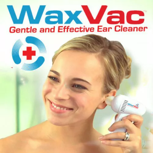 Waxvac Cordless Ear Vacuum Cleaning Cleaner System Ear Wax Vac As Seen On Tv 2