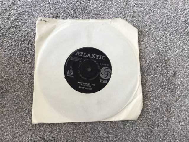 Sonny & Cher – What Now My Love 7” Vinyl Single Record 1965