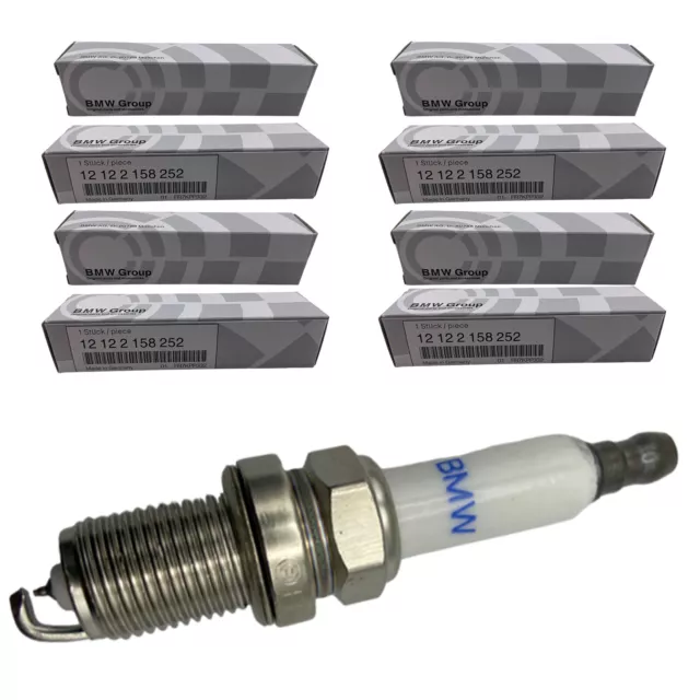 Set of 8 for bosch Laser Iridium Spark Plugs BMW N62 550i 650i 750i 750Li X5 ngk