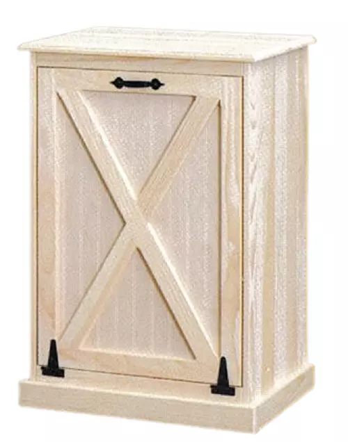 NEW AMISH Unfinished Solid Pine | Hamper | Barn Door | Modern Farmhouse!