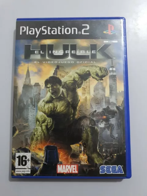 EL INCREIBLE HULK (2008) EL VIDEOJUEGO OFICIAL PlayStation 2 PAL España COMPLETO