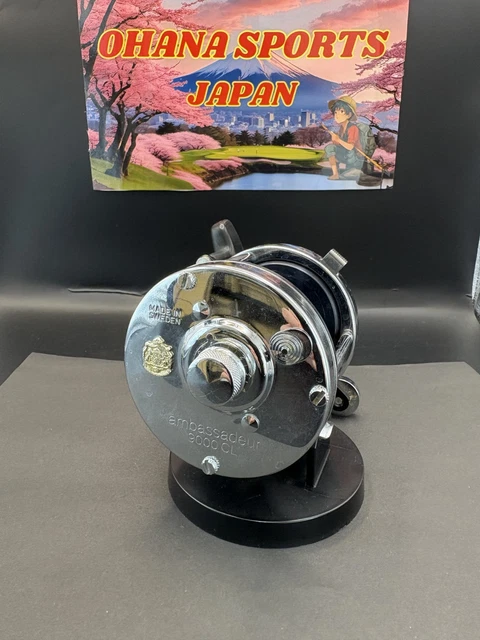 ABU AMBASSADEUR 9000CL Baitcasting Fishing Reel Double Axis