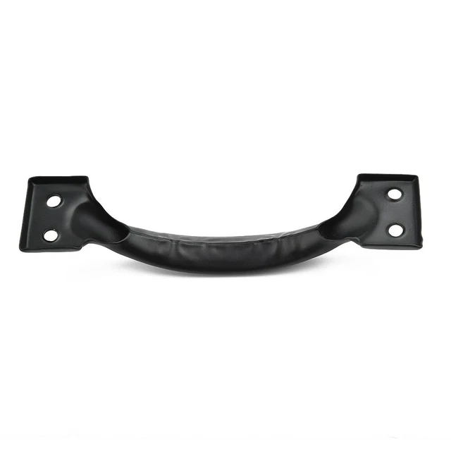 Sliding Barn Door Handle Matte Black Rustic Pull Gate Flush Hardware Set
