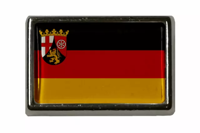Pin Rheinland-Pfalz Flaggenpin Anstecker Anstecknadel Fahne Flagge
