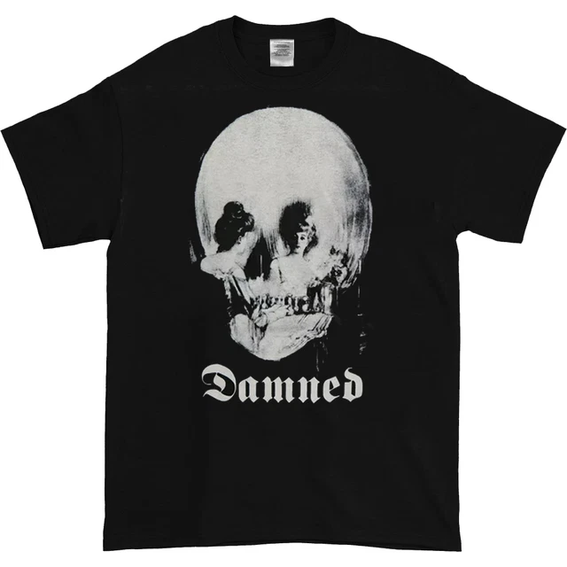The Damned - Mirror Skull T-shirt Tee Short Sleeve Full Size S to 5XL LII105