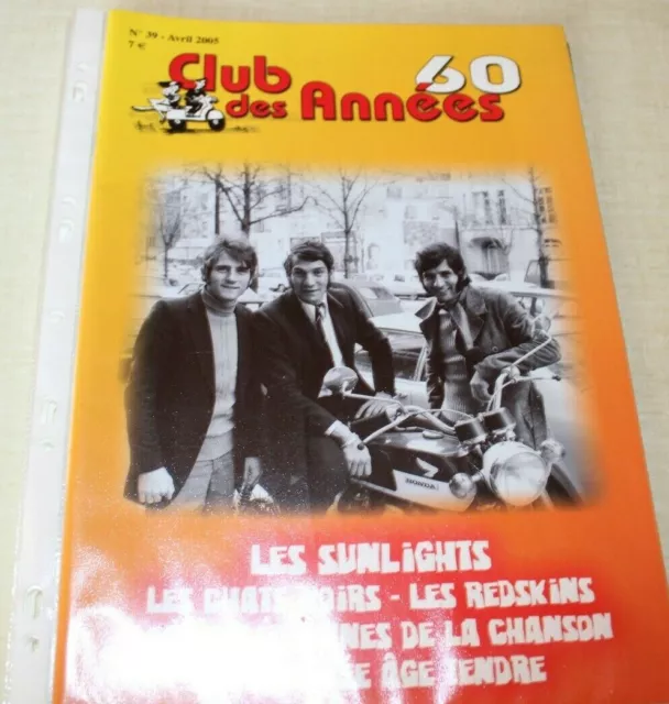 Club Des Annees 60 N° 39 Les Sunlights