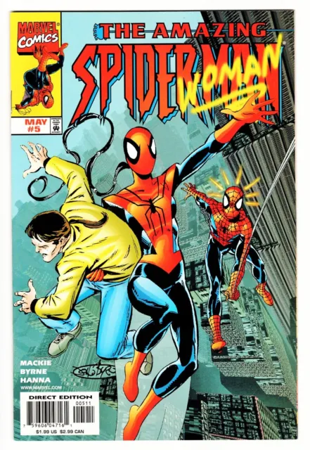 Amazing Spider-Man #5 (1999, Marvel) 1st App. of 3rd & 4th Spider-Woman, Key