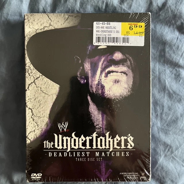 DVD WWE: Undertaker's Deadliest Matches | 21 Combats Légendaires | Coffret 3 Disques